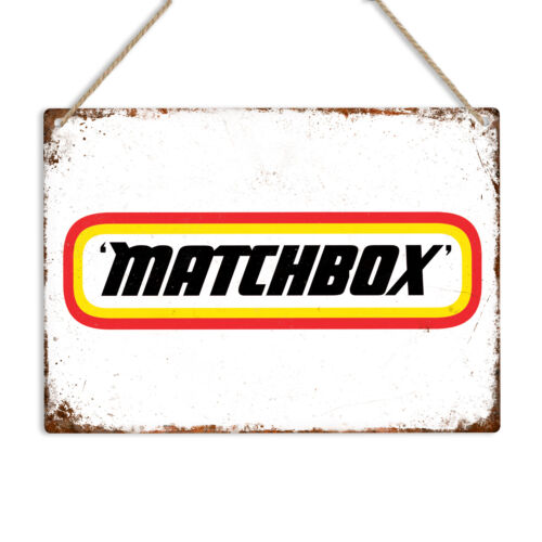 Vintage Toys Collector - Matchbox Toys Advert Retro Metal Sign