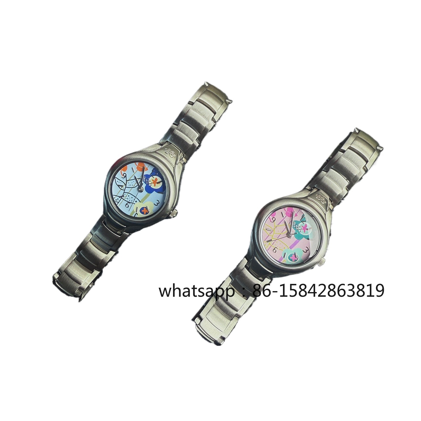 Vintage Watch Collecting - Niche Illustrator Quartz Watch Floral Vintage