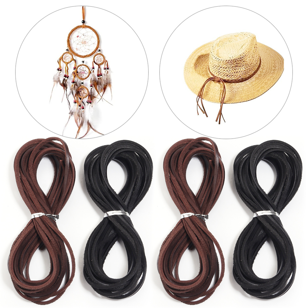 5yards 3mm Genuine Cow Leather - Vintage Collectibles For Sale ulasan dan harga