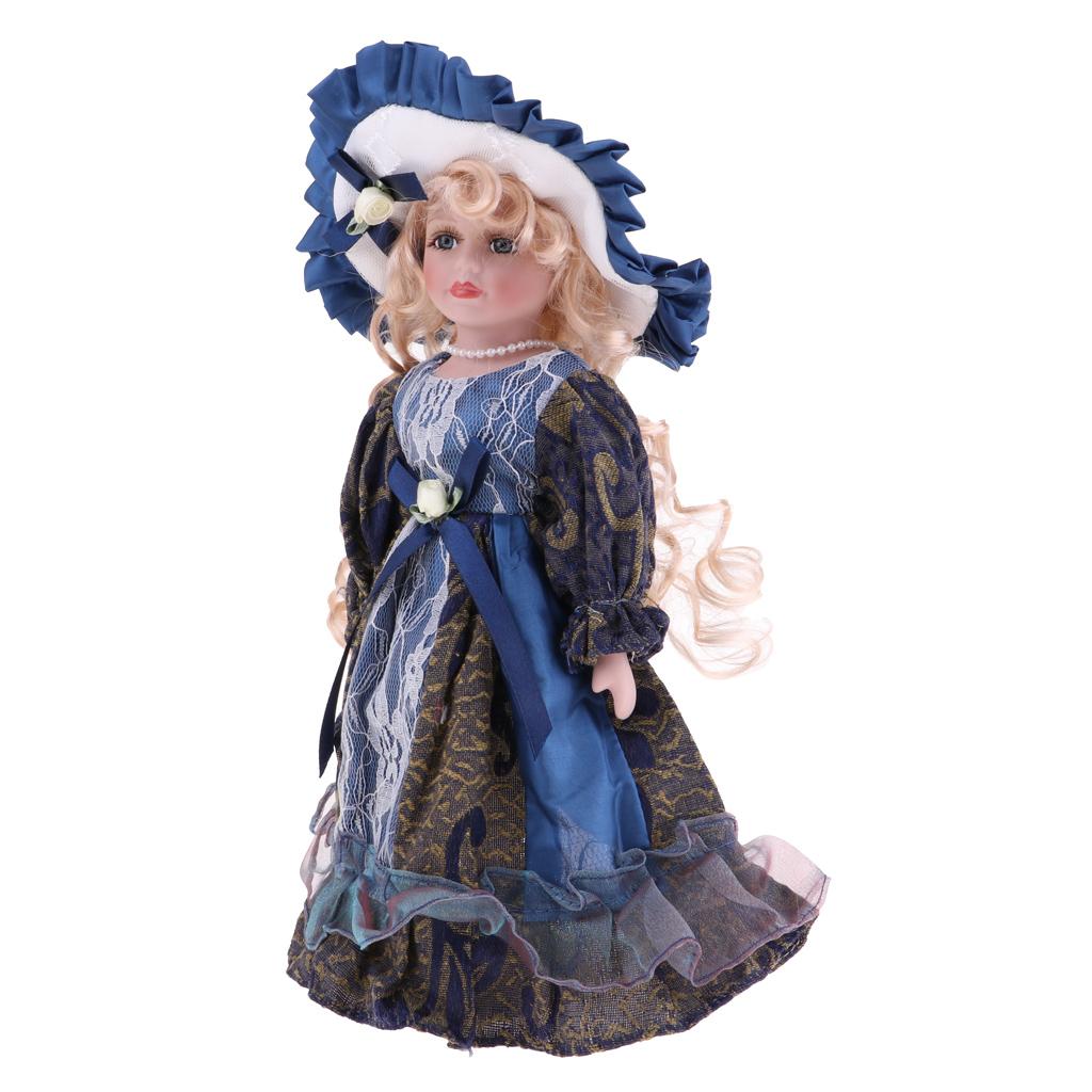 Vintage Ceramics Dolls 30cm Vi - Vintage Collectible Porcelain Dolls ulasan dan harga