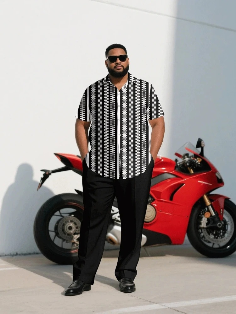 S-9XL Plus Size Men's Retro Pl - Collectible & Vintage Dolls For Christmas ulasan dan harga