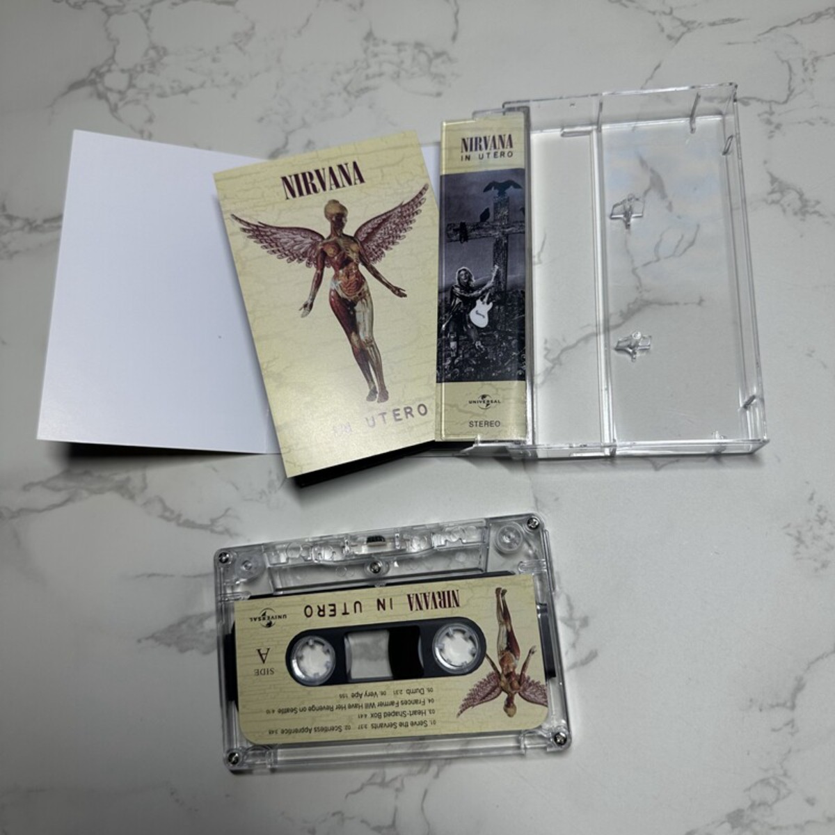 Nirvana in Utero Cassette Tape - Vintage And Collectible ulasan dan harga