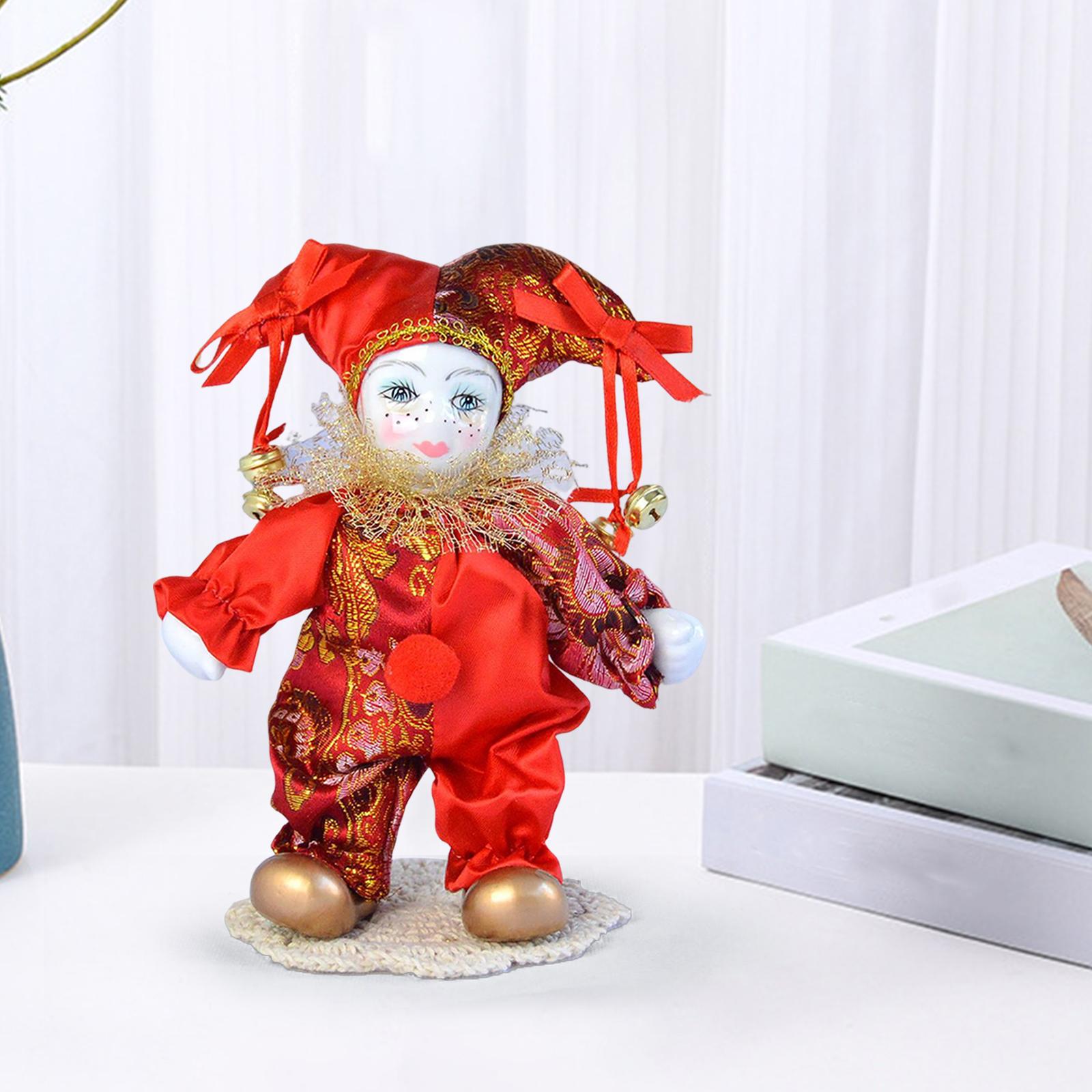 Vintage Harlequin Doll Antique - Vintage Collectible Porcelain Dolls ulasan dan harga
