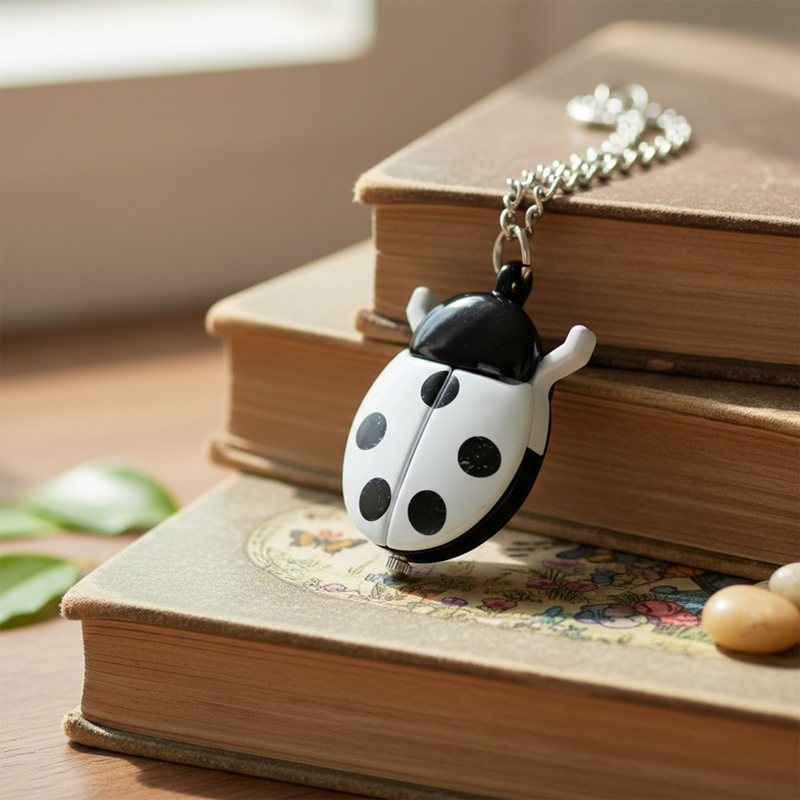 Small-Ladybug Pocket Watch Vin - Vintage Watch Collecting ulasan dan harga