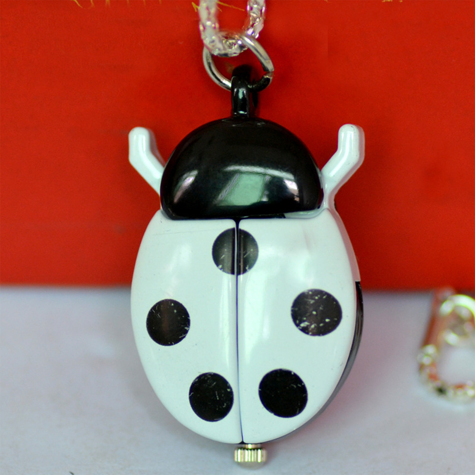Small-Ladybug Pocket Watch Vin - Vintage Watch Collecting ulasan dan harga
