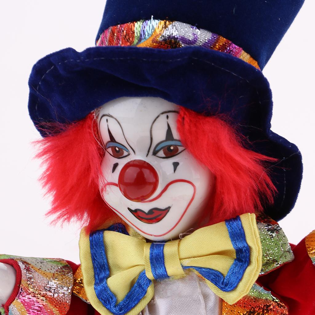 Handcrafted Porcelain Clown Do - Vintage Collectible Porcelain Dolls ulasan dan harga