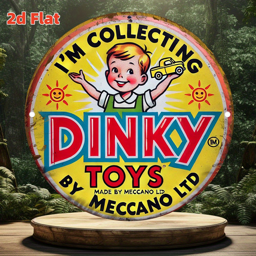 High Definition Metal Tin Sign - Vintage Toys Collector ulasan dan harga
