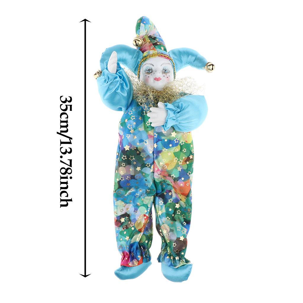 Vintage Cloth Clown Doll Porce - Vintage Collectible Porcelain Dolls ulasan dan harga