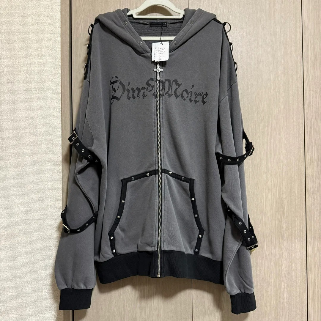 Streetwear Harajuku Hoodies Ja - Vintage Zip Hoodie ulasan dan harga