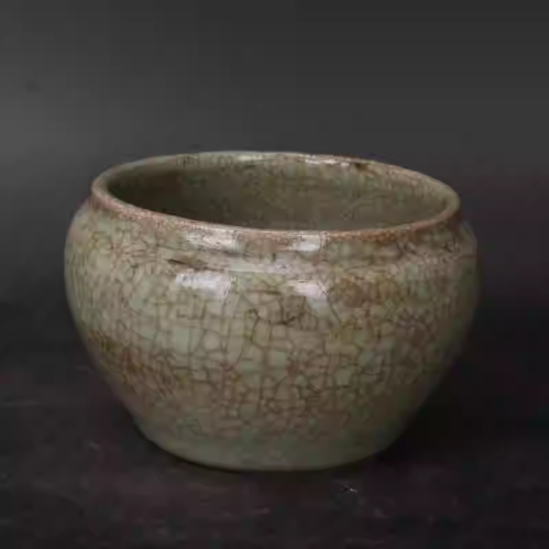 Handmade Ming-Style Crackle Gl - Vintage Collectible Furniture ulasan dan harga