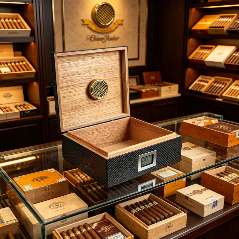 Cigar Humidor Holds 55 Cigars  - Collectible & Vintage Dolls For Christmas ulasan dan harga