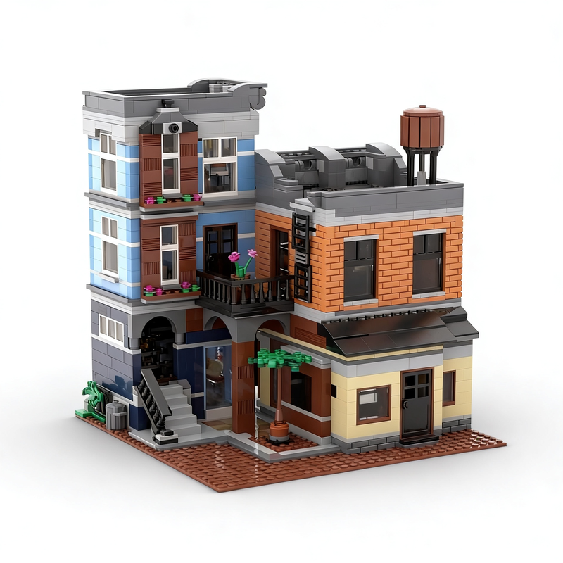 2177Pcs Vintage City Detective - Vintage Toys Collector ulasan dan harga