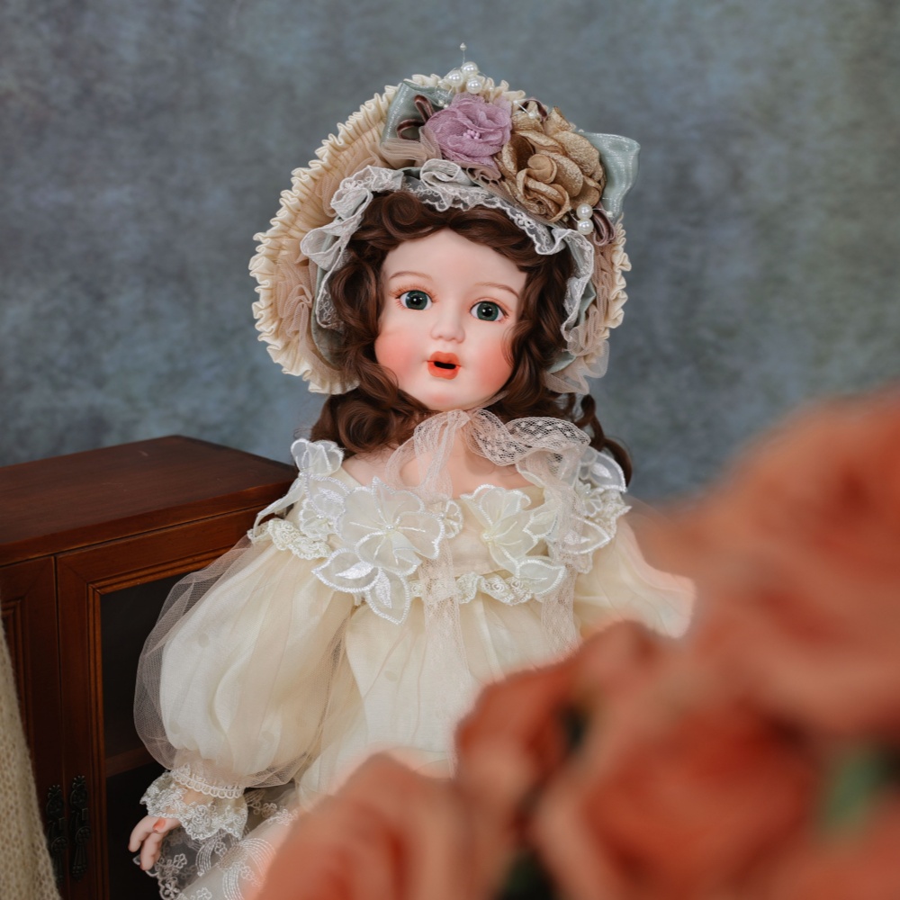 20 inch Cloveray Kawaii Thick  - Vintage Collectible Porcelain Dolls ulasan dan harga