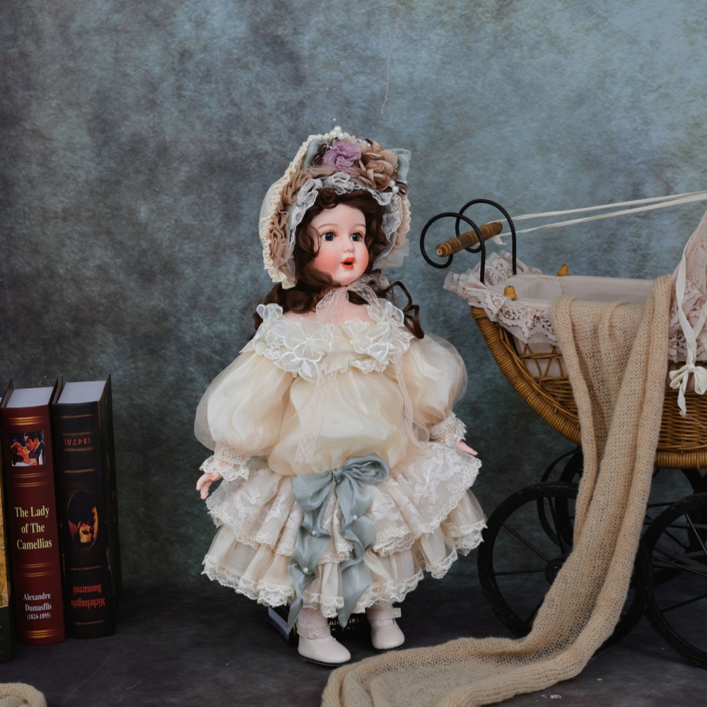 20 inch Cloveray Kawaii Thick  - Vintage Collectible Porcelain Dolls ulasan dan harga