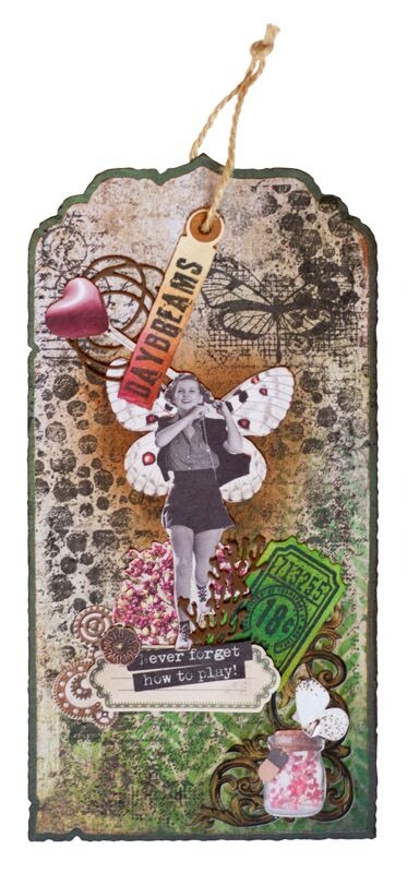 Tag Envelope Grunge Collection - Vintage Collectible Furniture ulasan dan harga
