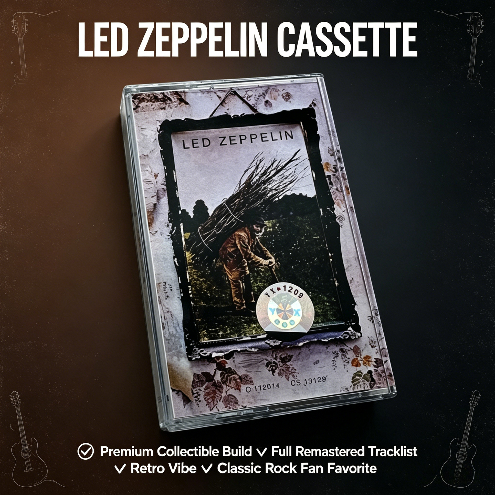 Led Zeppelin IV Classic Rock C - Vintage And Collectible ulasan dan harga