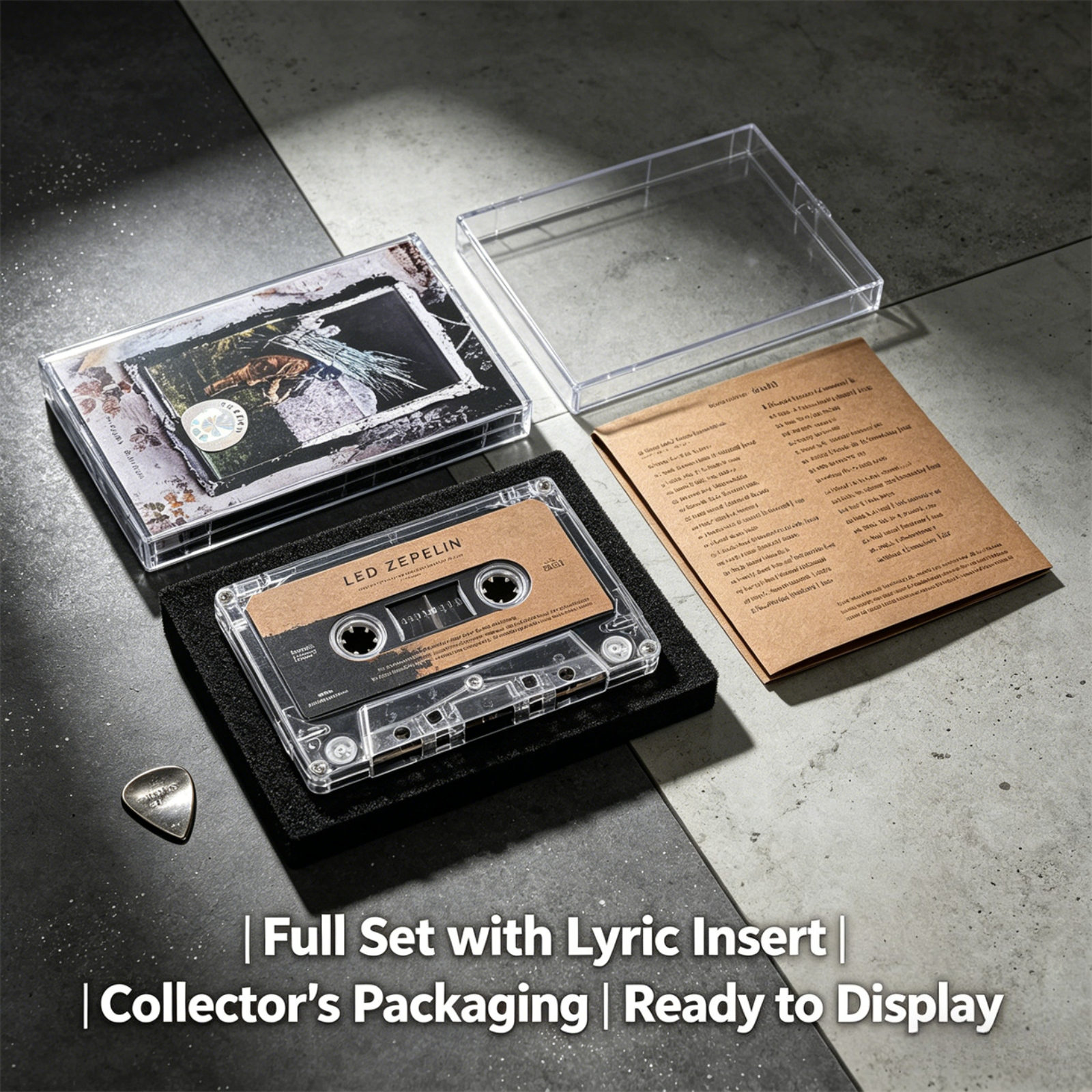 Led Zeppelin IV Classic Rock C - Vintage And Collectible ulasan dan harga