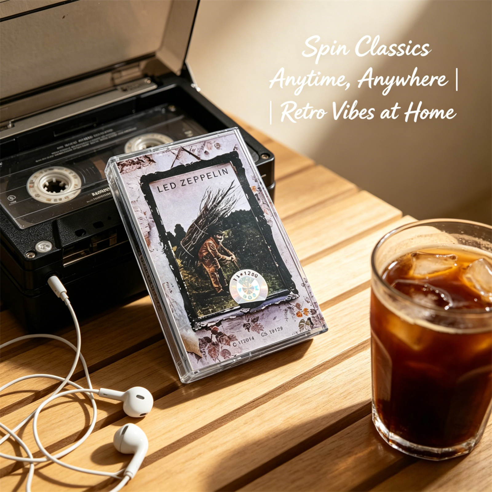 Led Zeppelin IV Classic Rock C - Vintage And Collectible ulasan dan harga