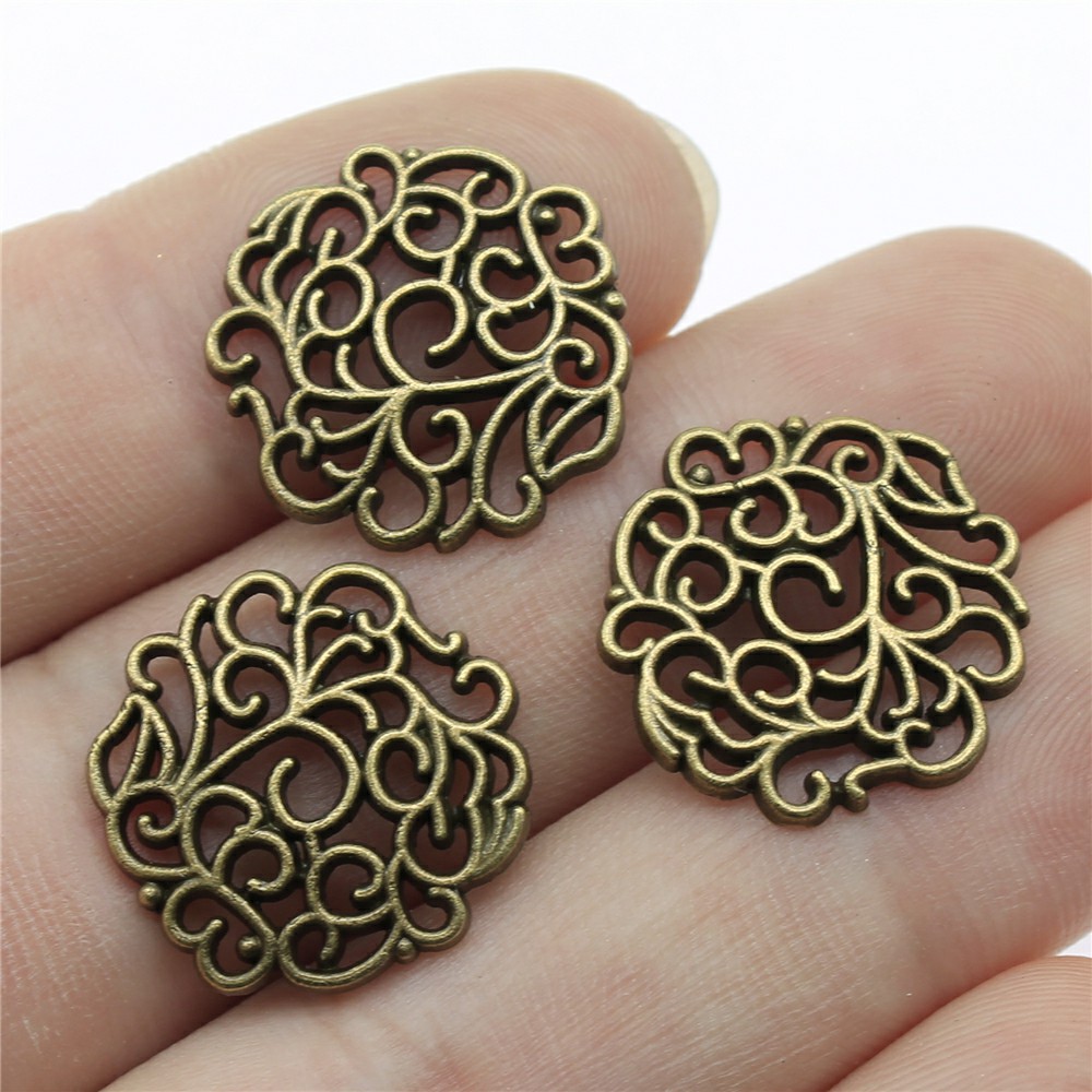 10pcs 18x18mm 2 Colors Antique - Vintage Collectibles For Sale ulasan dan harga