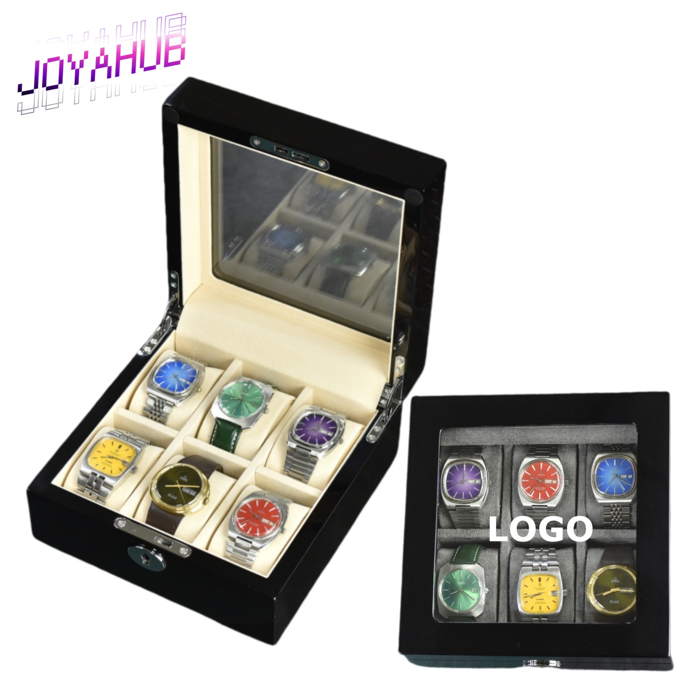 Customizable LOGO Elegant Wood - Vintage Watch Collecting ulasan dan harga