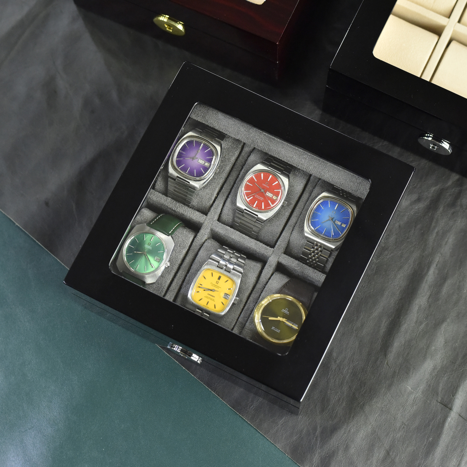 Customizable LOGO Elegant Wood - Vintage Watch Collecting ulasan dan harga