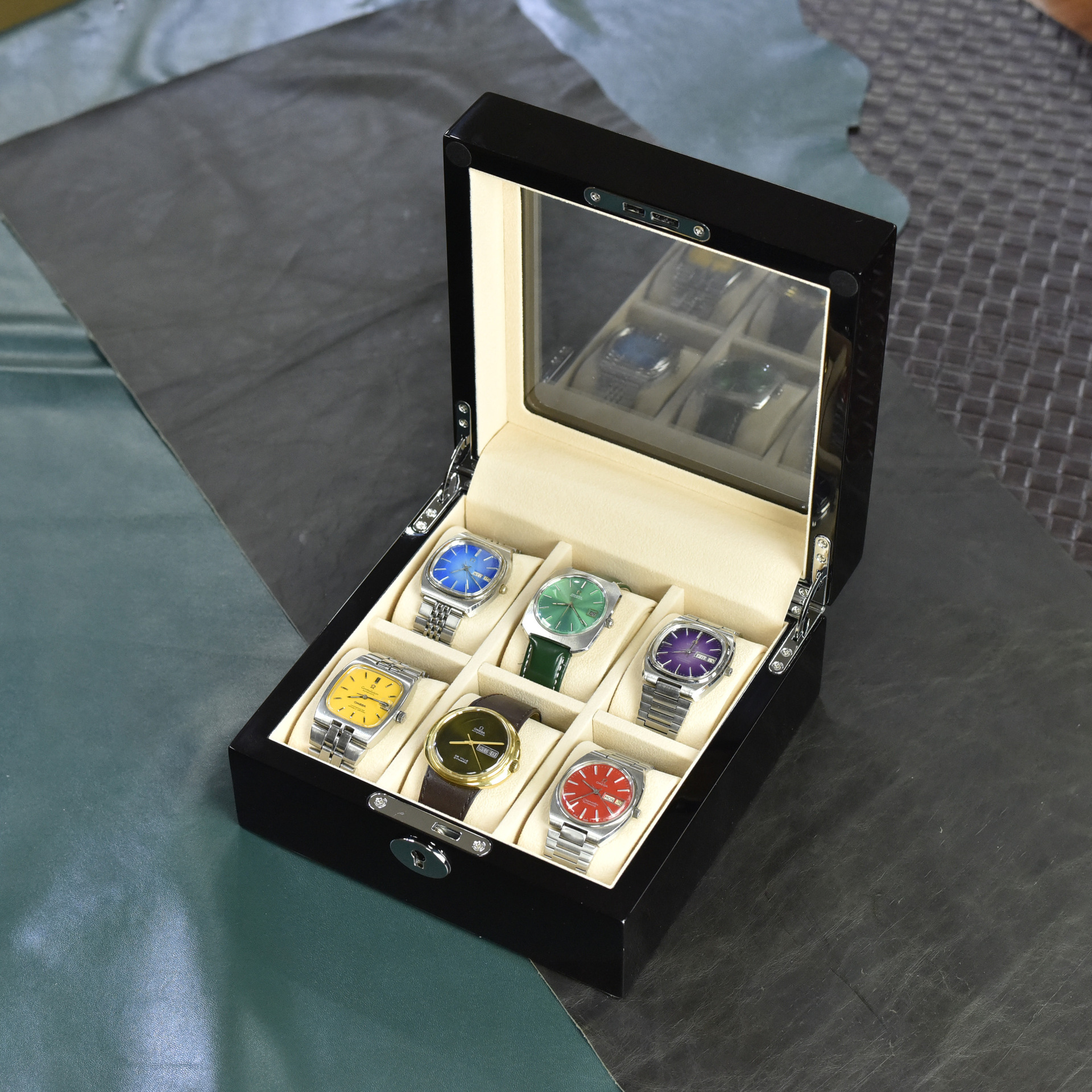 Customizable LOGO Elegant Wood - Vintage Watch Collecting ulasan dan harga