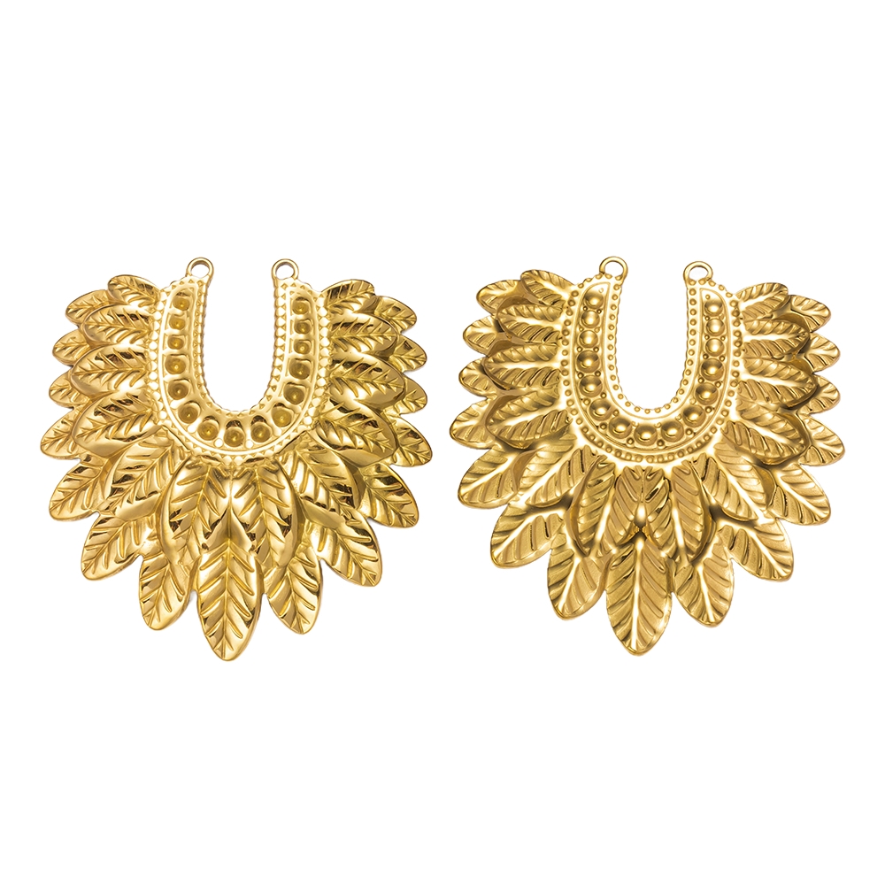 2pcs Gold Stainless Steel Hear - Vintage Collectibles For Sale ulasan dan harga