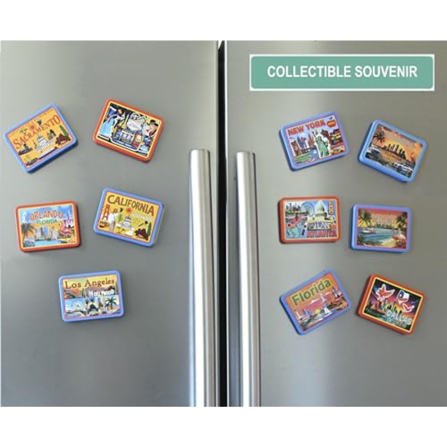 New York Fridge Magnet by, Tin - Collectible & Vintage Dolls For Christmas ulasan dan harga