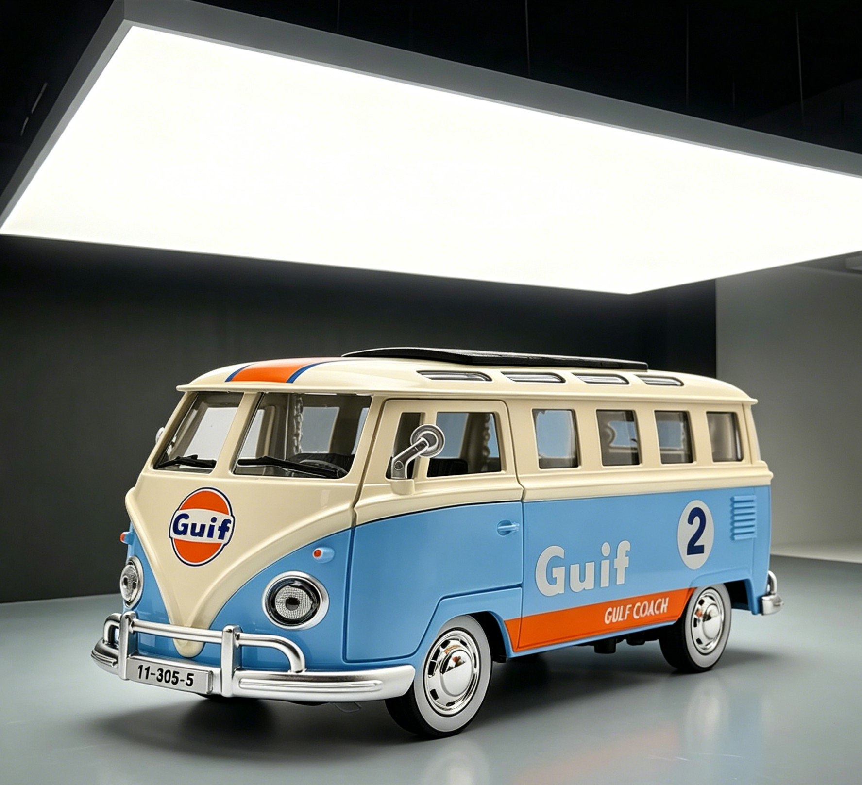 1:24 Vintage Bus Diecast Model - Vintage And Collectible Toys ulasan dan harga