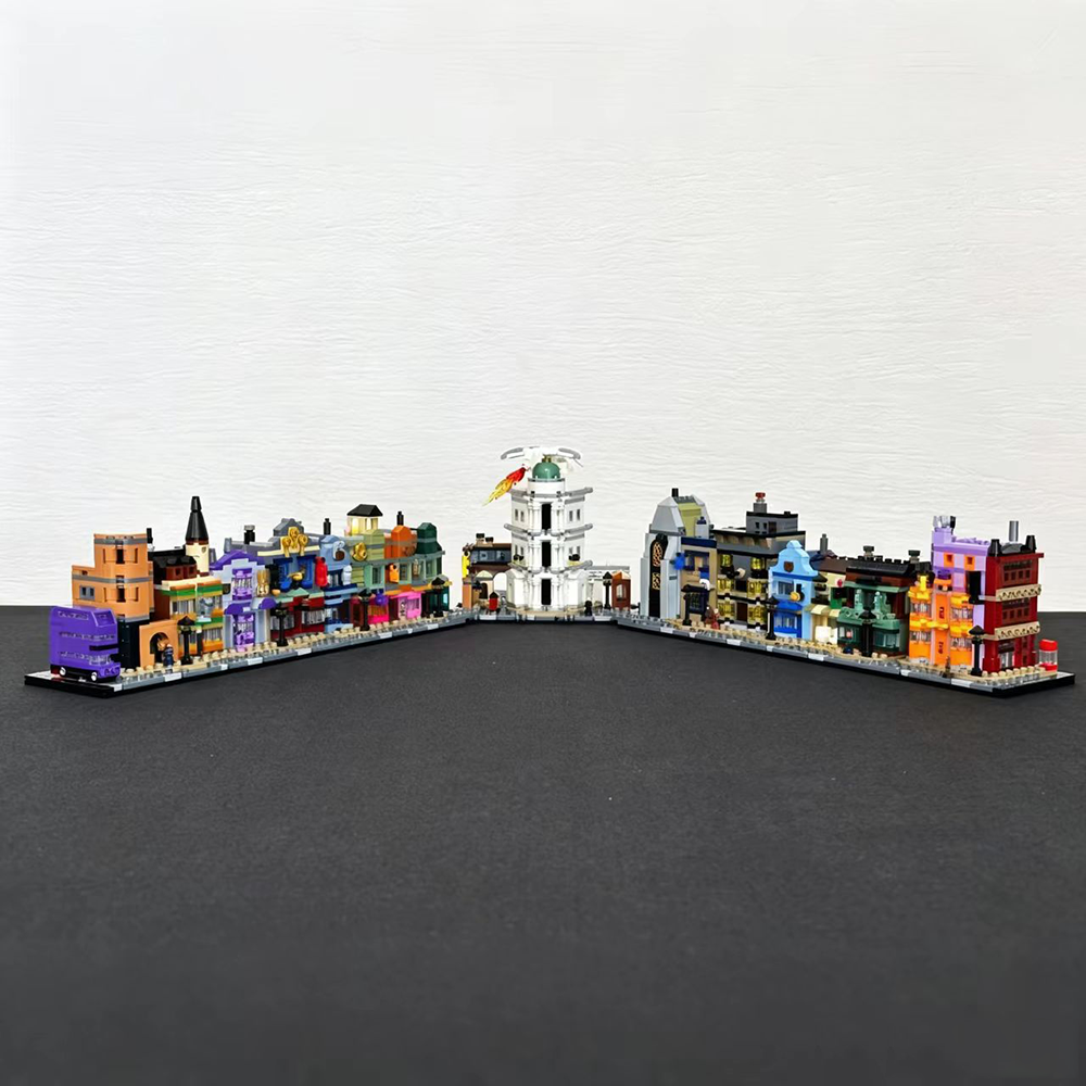 2750Pcs Medieval Magic Street  - Vintage Collectible Shop ulasan dan harga