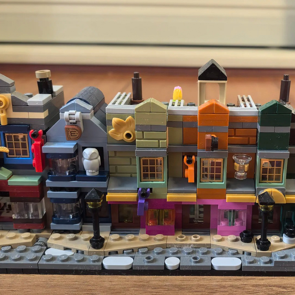 2750Pcs Medieval Magic Street  - Vintage Collectible Shop ulasan dan harga