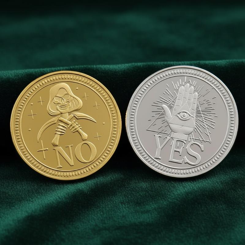Vintage Yes/No Decision Coin:  - Vintage Game Collection ulasan dan harga