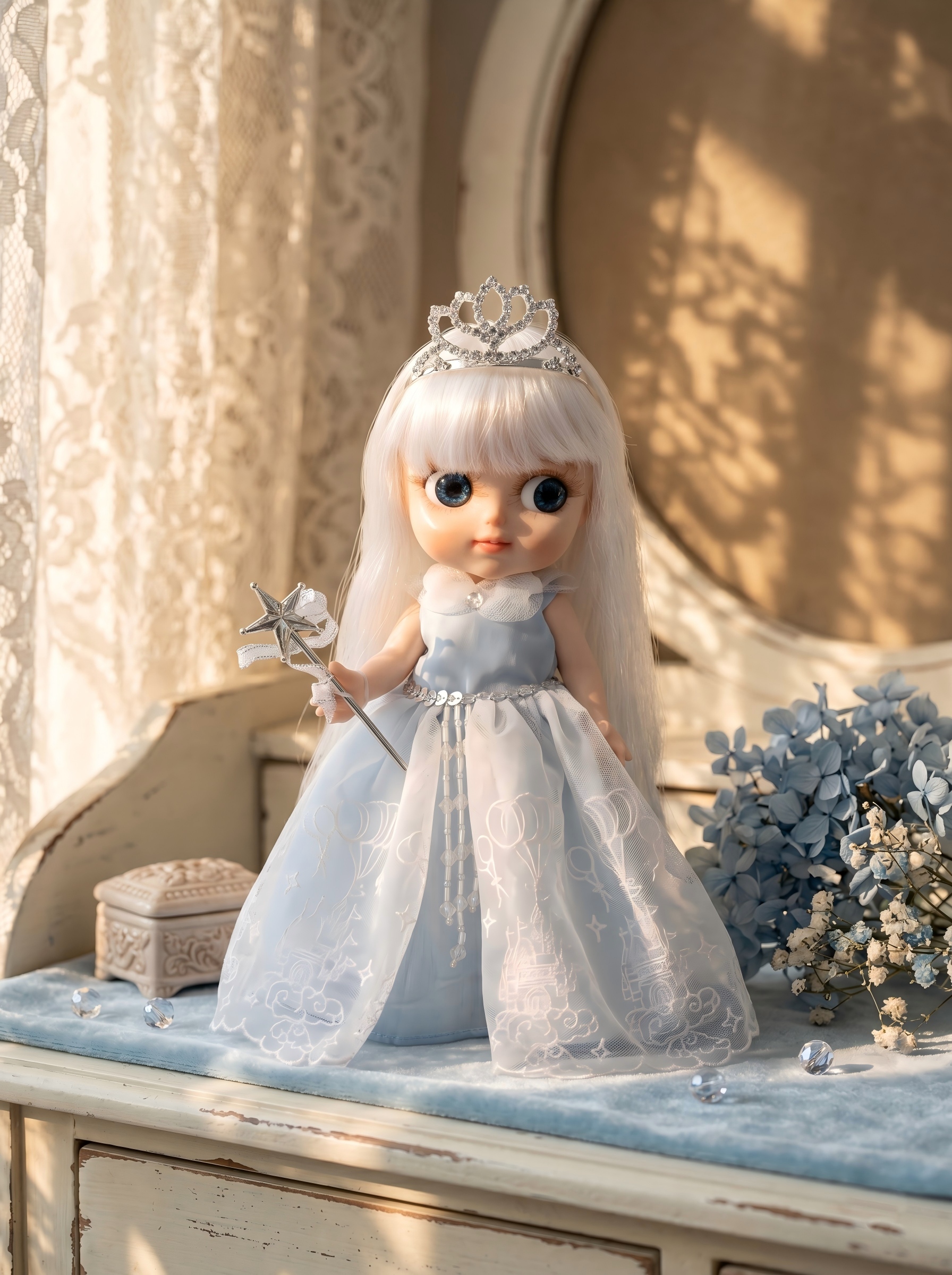 Cloveray 10 inch Porcelain Dol - Vintage Collectible Porcelain Dolls ulasan dan harga
