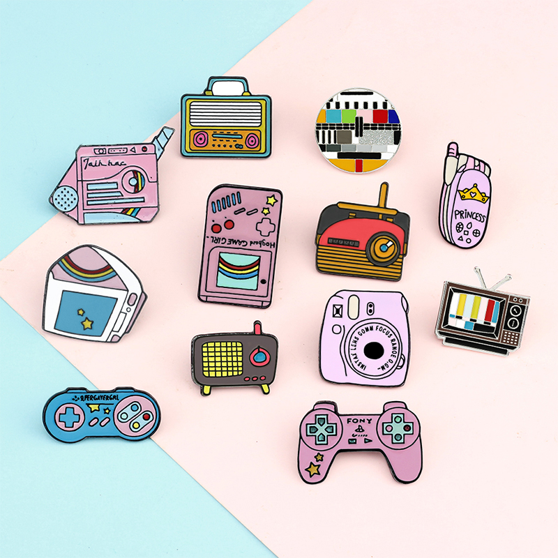 Vintage Game Enamel Pins Colle - Vintage Game Collection ulasan dan harga
