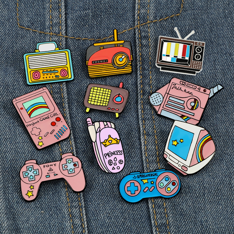 Vintage Game Enamel Pins Colle - Vintage Game Collection ulasan dan harga