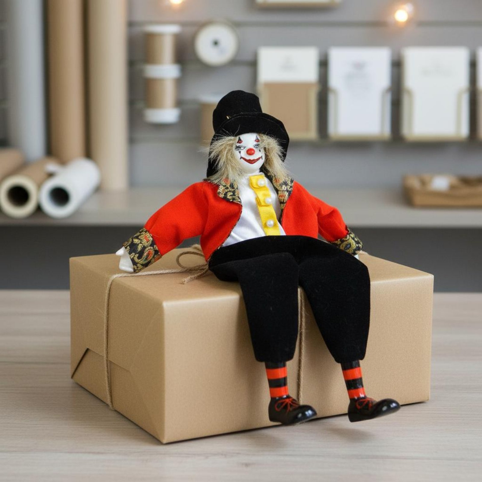 Soft Leg Clown Doll Collectibl - Vintage Collectible Porcelain Dolls ulasan dan harga