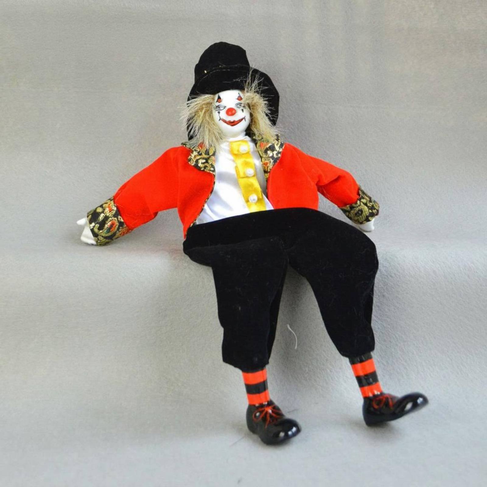 Soft Leg Clown Doll Collectibl - Vintage Collectible Porcelain Dolls ulasan dan harga