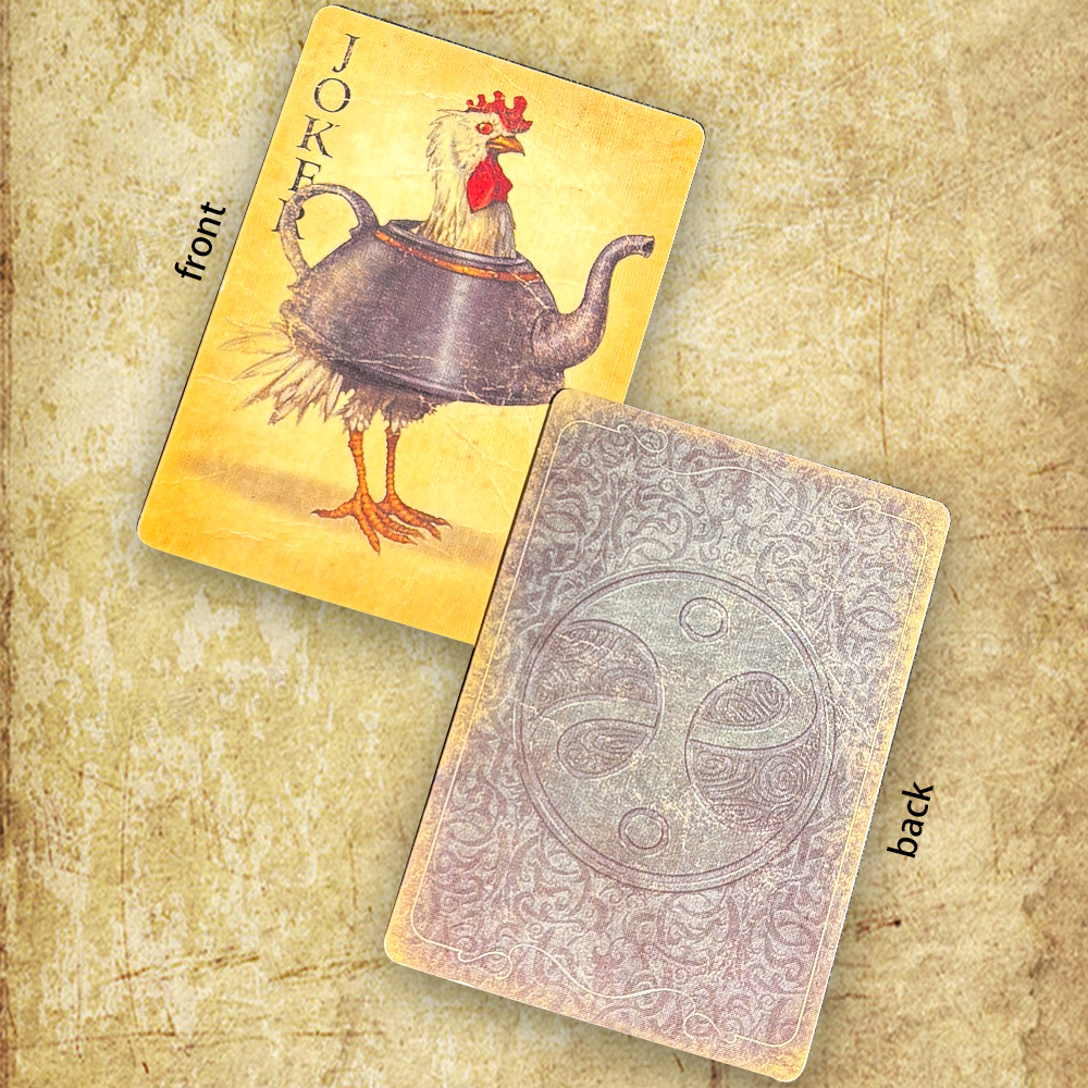 Vintage Distressed Playing Car - Vintage Game Collection ulasan dan harga