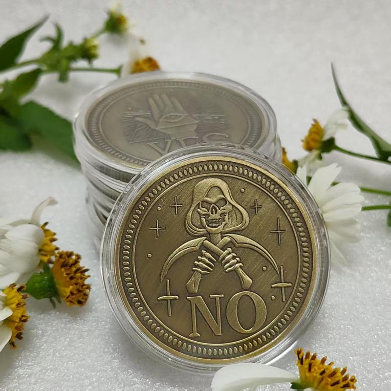 Vintage Yes/No Decision Coin D - Vintage Game Collection ulasan dan harga