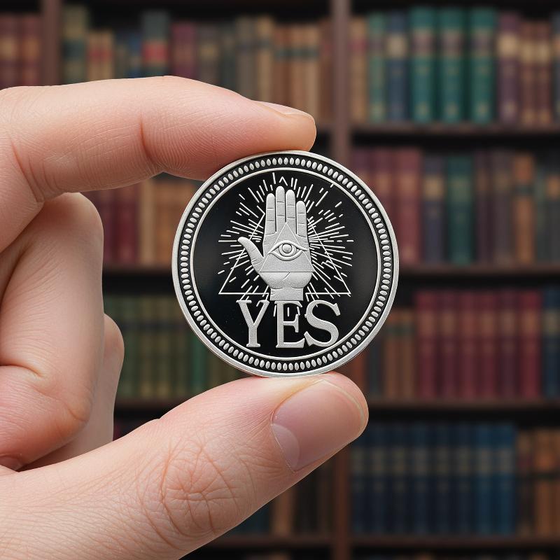 Vintage Yes/No Decision Coin D - Vintage Game Collection ulasan dan harga