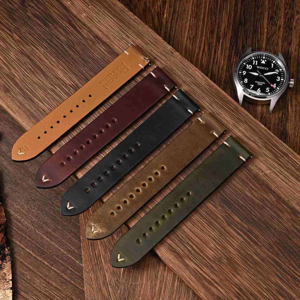 WOCCI Oil Wax Leather Watch St - Vintage Watch Collecting ulasan dan harga