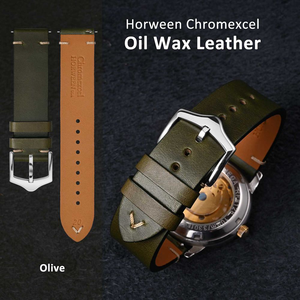 WOCCI Oil Wax Leather Watch St - Vintage Watch Collecting ulasan dan harga