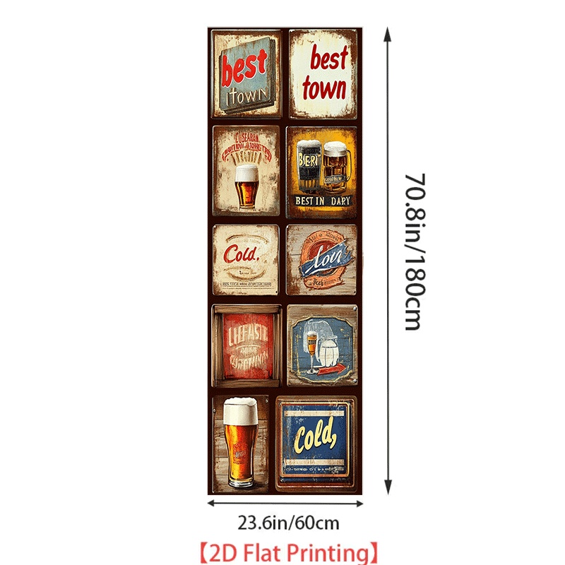 Refrigerator Sticker Refrigera - Vintage Collectible Furniture ulasan dan harga